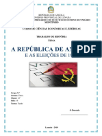 Angola, As Eleições de 1992