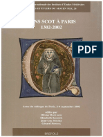 [Textes et Etudes du Moyen Âge, 26] Olivier Boulnois, Elizabeth Karger, Jean-Luc Solère, Gérard Sondag - Duns Scot à Paris, 1302-2002_ Actes du colloque de Paris, 2-4 septembre 2002 (2004, Brepols).pdf