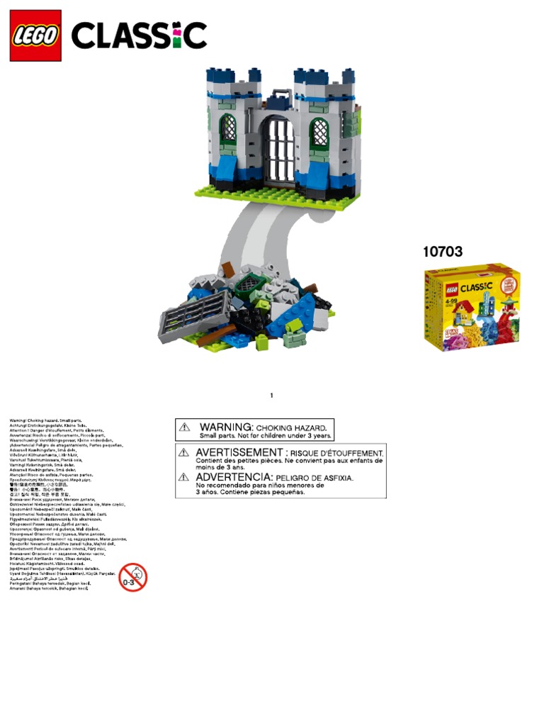 LEGO Classic 10703 Creative Building Box Knights Castle PDF | PDF
