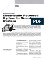 Electrically Powered Hydraulic Steering System: New Generation of