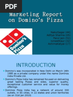Download Marketing Project on Dominos by Parul Jain SN41435589 doc pdf