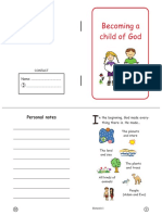Becoming A Child of God: Personal Notes