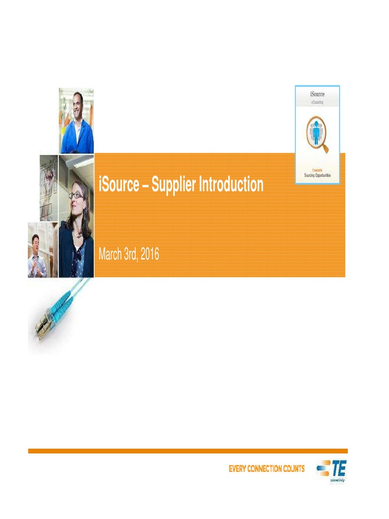 iSource Supplier Portal Guide | PDF | Login | User (Computing)