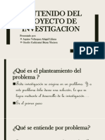 Contenido Del Proyecto de Investigacion