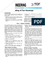 FE 700 Sealing of Fan Housings