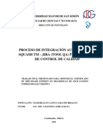 Proceso de Integracion Automatica Squash TMY Jira para Pruebas de Control de Calidad