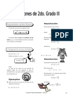 IV BIM - 2do. Año - ALG - Guía 6 - Ecuaciones de Sdo Grado I