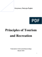 Principles of Tourism and Recreation: Renata Grzywacz, Patrycja Żegleń
