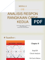 Analiasa Rangkaian Orde Pertama RL