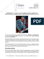 Press Release - Nat King Cole - 6-25-19