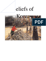 Beliefs of Korea