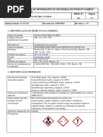 Fispq010 Água Sanitária Cloral