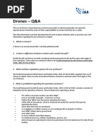 CAA Drone and Model Aircraft Code | PDF | Unmanned Aerial Vehicle | Airport