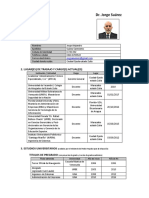 Dr Jorge Suárez CV