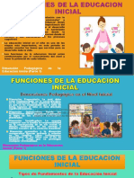 Funciones de La Educacion Inicial