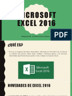 Microsoft Excel 2016 Conceptos Basicos