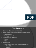 Building Materials Unit - Ii Clay Products