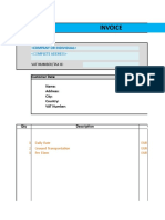 Invoice Template