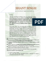 Biography Prashant Singh