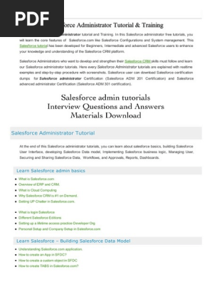 Salesforce Administrator