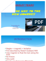 (Maglev TRAIN) : A Guide Way To The New Journey