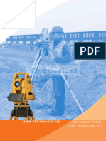 Topcon Catalogo Estacion Total Serie GPT 7000 y GTS 720 Es