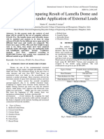 Analysis and Comparing Result of Lamella Dome and Schwedler Dome Under Application of External Loads