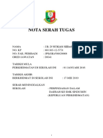 Nota Serah Tugas 