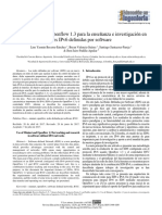 15-Uso de Mininet y Openflow 1.3 para La Enseñanza e Investigación en Redes IPv6 Definidas Por Software PDF