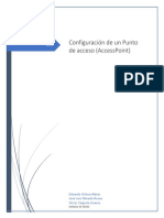 Configuracion de AccessPoint