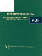 Effective Frequency ANA Naples 1979