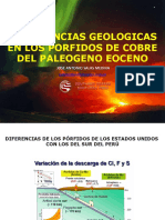 Experiencias Geologicas Congreso UNSA JASM SEt. 2009