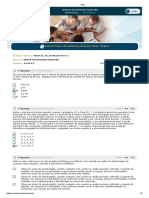 Avaliando Aprendizado 4 - Saúde da Criança