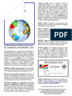 Bases Teìcnicas de Las Competencias de Geografiìa 2019