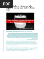 Como Detectar Se Existem Energias Negativas Em Sua Casa