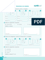 MAT2P - U1 - Ficha Nivel Cero Operaciones Con Conjuntos