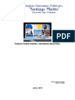 Trabajo Sobre Higiene y Seguridad Industrial