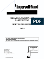 L6 L8 Light Tower Operation Manual