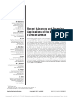 Recent Advances and Emerging Applications of The Boundary Element Method