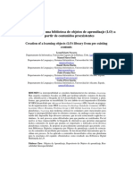 Generación de Una Biblioteca de Objetos de Aprendizaje (LO) A PDF