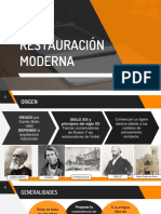 Restauración Moderna