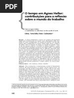 O Tempo Em Agnes Heller