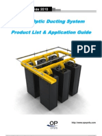 Fiber Optic Ducting System Product List & Application Guide