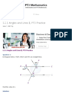 1.2.1 Angles and Lines II, PT3 Practice - PT3 Mathematics