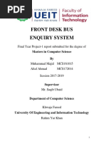 Bus Enquiry System