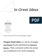 Influential Penguin Great Ideas Series