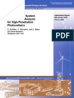 Transmission System Performance Analysis for High-Penetration Photovoltaics