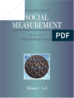 (Kempf-Leonard, 2004). The encyclopedia of social measurement. P-Z.pdf