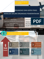 Slide Presentasi Struktur Organisasi Dan Aspek Psikis Manusia Dalam Organisasi Pemerintahan