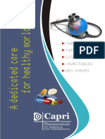 Capri Products List PDF